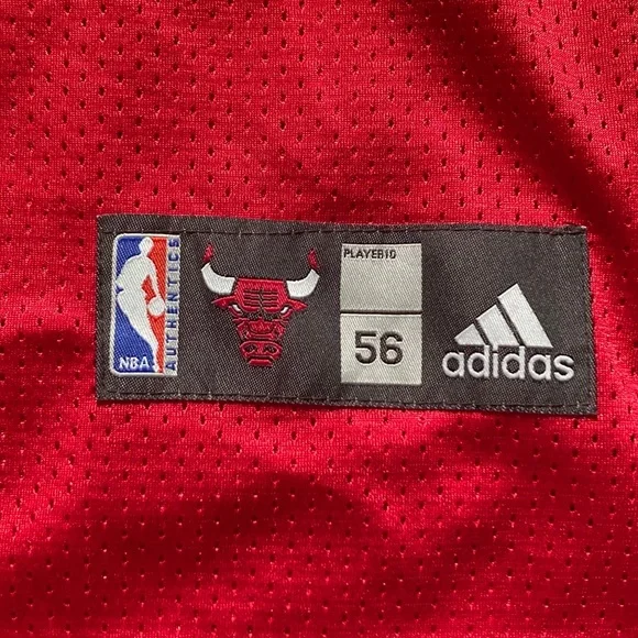 Derrick rose authentic vintage jersey nba size 56 mens